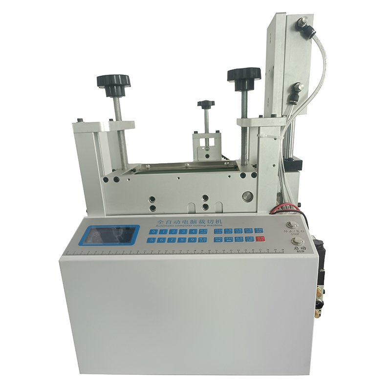 large  silicone rubber cords tube cutting machine 